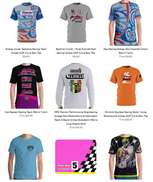 Kart Racers & Racing Teams - Custom Designs – Kart Racers Speed Shop