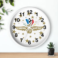 Indianapolis 500 "I Dream About Race Day" Wall Clock