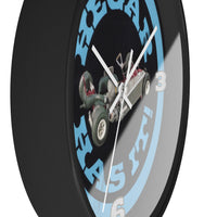 Vintage Karting "Hager Has It" Wall Clock