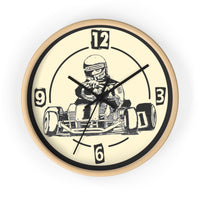 Vintage Sprint Kart Racing Kart #1 Wall Clock