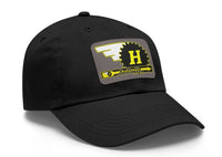 Vintage Karting Hewland Arrow 100cc Kart Engine Dad Hat with Leather Patch