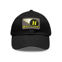 Vintage Karting Hewland Arrow 100cc Kart Engine Dad Hat with Leather Patch