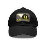 Vintage Karting Hewland Arrow 100cc Kart Engine Dad Hat with Leather Patch