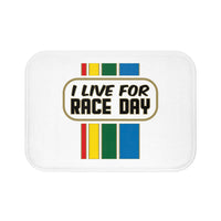 Kart Racing "I Live for Race Day" Bath Mat