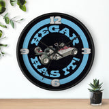 Vintage Karting "Hager Has It" Wall Clock