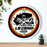 Vintage Karting Hartman "Race Like a Legend" Wall Clock