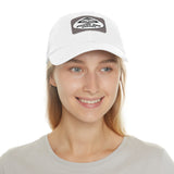 Vintage Karting West Bend Power Bee Kart Racing Engines Dad Hat with Leather Patch