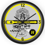 Vintage Karting Hewland Arrow British Kart Racing Engine Wall Clock