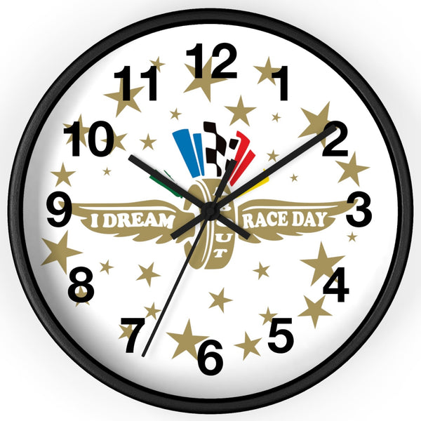 Indianapolis 500 "I Dream About Race Day" Wall Clock