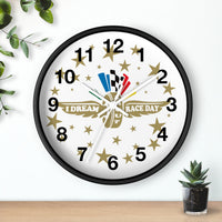 Indianapolis 500 "I Dream About Race Day" Wall Clock