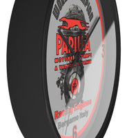 Vintage Karting Parilla World Champion Kart Racing Engines Wall Clock