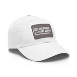 Vintage Karting Inglewood Kart Supply "Home of the Champions" Leather Patch Dad Hat — Racing Cap