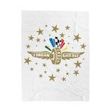 Indianapolis 500 "I Dream About Race Day" Velveteen Plush Blanket
