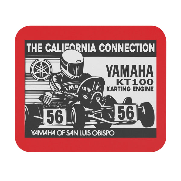 Vintage Karting Yamaha of San Luis Obispo Kart Shop Mouse Pad (Rectangle)