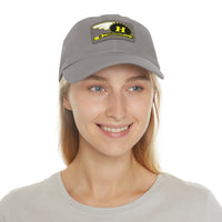 Vintage Karting Hewland Arrow 100cc Kart Engine Dad Hat with Leather Patch