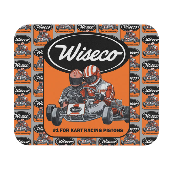 Vintage Karting Lynn Haddock Wiseco Pistons Mouse Pad (Rectangle)