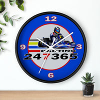 24-7-365 Kart Racing Wall Clock