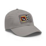 Vintage Karting TKM Kart Racing Engines Dad Hat with Leather Patch
