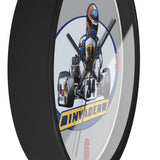 Vintage Karting Invader Sprint #34 Racing Kart Wall Clock