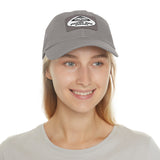 Vintage Karting West Bend Power Bee Kart Racing Engines Dad Hat with Leather Patch