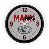 Vintage Karting Manx 100 British Kart Racing Engine Wall Clock