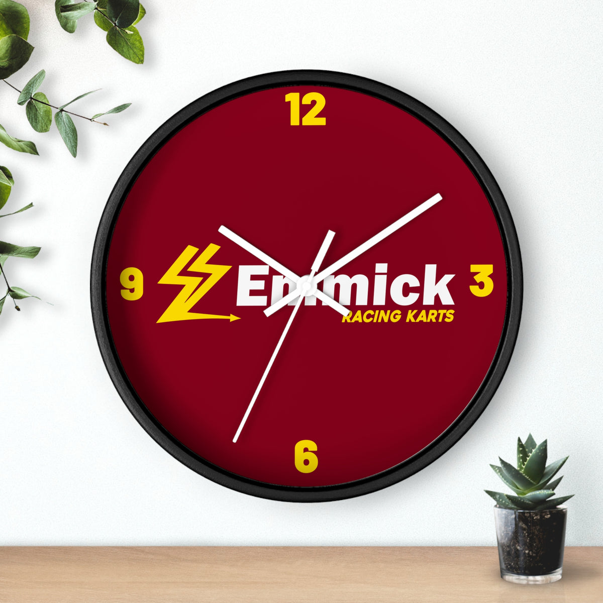 Wall Clock – Kart Racers Speed Shop