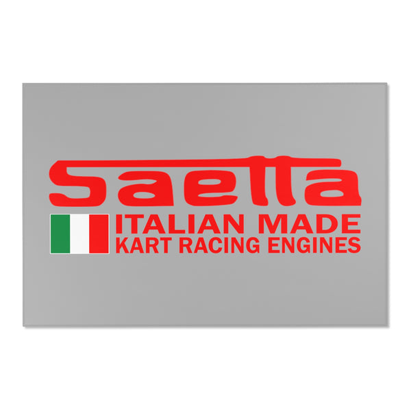 Kart Racing Saetta Italian Made Kart Racing Engines Area Rugs