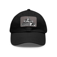 Briggs Racing Dad Hat with Leather Patch - Stylish Cap for Racing Enthusiasts