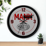 Vintage Karting Manx 100 British Kart Racing Engine Wall Clock