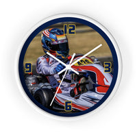 Junior Kart Racing Wall Clock
