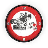 Vintage Karting Rupp "Mean Machine" Enduro Racing Kart Wall Clock