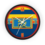FA Colors Racing Kart Wall Clock
