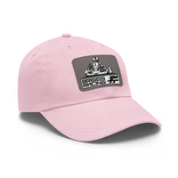Briggs Racing Dad Hat with Leather Patch - Stylish Cap for Racing Enthusiasts