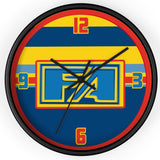 FA Colors Racing Kart Wall Clock