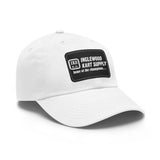 Vintage Karting Inglewood Kart Supply "Home of the Champions" Leather Patch Dad Hat — Racing Cap