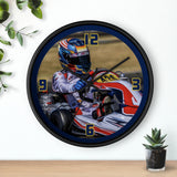 Junior Kart Racing Wall Clock