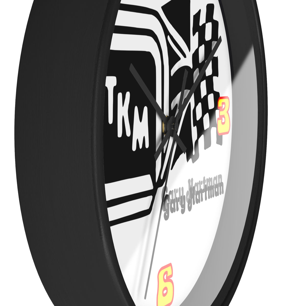 Vintage Karting Gary Hartman TKM Race Engines Wall Clock – Kart Racers ...