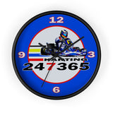 Kart Racing 24-7-365 Wall Clock