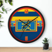 FA Colors Racing Kart Wall Clock