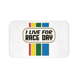 Kart Racing "I Live for Race Day" Bath Mat