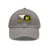 Vintage Karting Hewland Arrow 100cc Kart Engine Dad Hat with Leather Patch