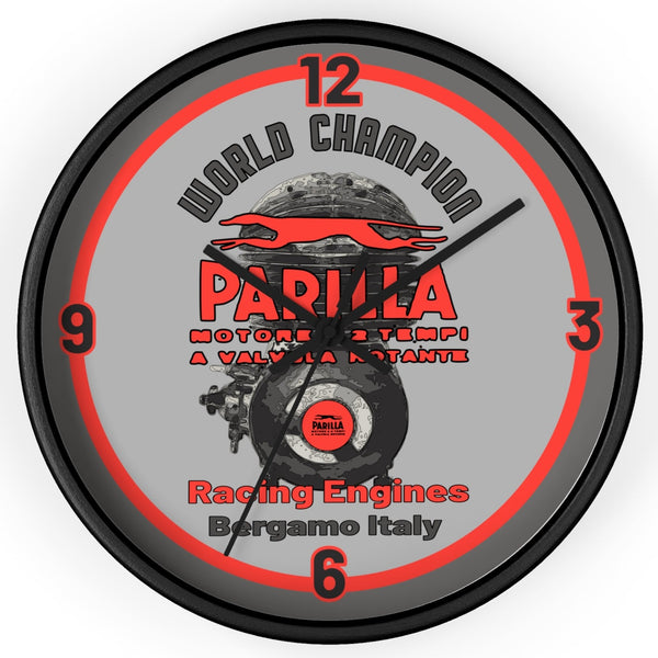 Vintage Karting Parilla World Champion Kart Racing Engines Wall Clock