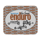Vintage Karting Margay New Concept Enduro Pattern Mouse Pad (Rectangle)