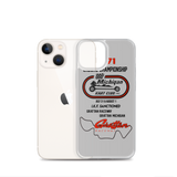 Vintage Karting 1971 Michigan Kart Club Gratten IKF Enduro National iPhone Case