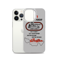 Vintage Karting 1971 Michigan Kart Club Gratten IKF Enduro National iPhone Case