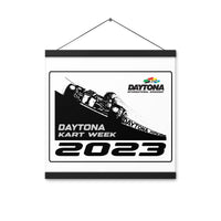 Daytona Kart Week 2023 Poster with hangers