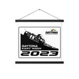 Daytona Kart Week 2023 Poster with hangers