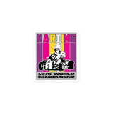Vintage Karting Wynns Colors Inspired 1976 Karting World Championships Bubble-free stickers