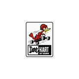 Vintage Karting Dart Kart on Skateboard Bubble-free Stickers