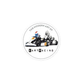 Modern Art of Kart Racing Kart Bubble-free Stickers